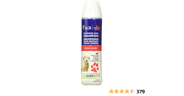 anti skunk dog shampoo