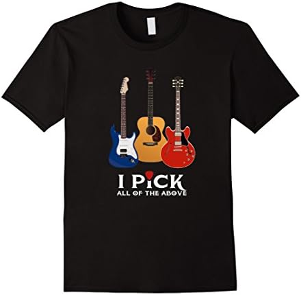 Men's I PICK ALL OF THE ABOVE 2XL Black