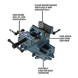 Wilton CS3 Cross Slide Drill Press Vise, 3" Jaw
