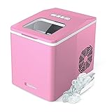 Euhomy Ice Maker Machine Countertop, 26 lbs/24H, 9