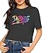 Women’s T Shirt Dobre Brothers Tee Shirts Casual Cotton T-Shirt Short-Sleeve Round Neck Crop Top for Women Youth Girlsthumb 2