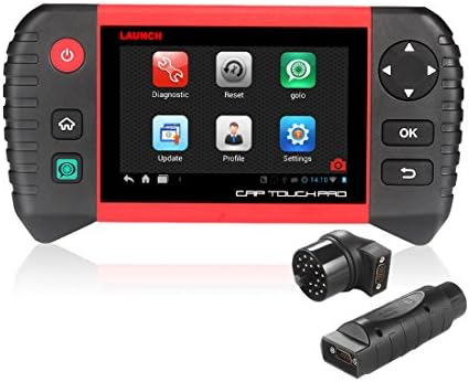 LAUNCH Creader CRP Touch/Touch Pro Full System Diagnostic EPB/DPF/TPMS/Service Reset/Golo/Wi-Fi Update Online (Touch Pro with Connector for Benz and BMW)