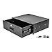 Navepoint Rack Mount Drawer for 19-Inch Server Cabinet Case Or DJ with Lock and Key 3U Black
