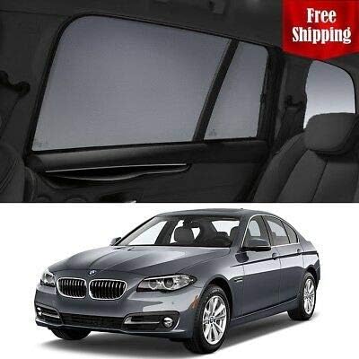 Magnetic Car Window Shades for BMW 5 Series 2012 F10 Rear Magnetic Side Car Window Sun Sun Shade for Baby Mesh