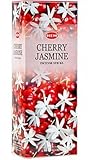 Cherry Jasmine - Box of Six 20 Stick Tubes, 120 Sticks Total - HEM Incense