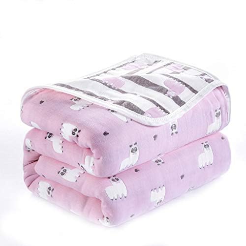 Amazon Com Ljqq Toalla De Gasa De Algodon De Seis Capas Doble Manta Para Bebe Manta De Aire Acondicionado Manta De Verano Fina Manta De Siesta Manta De Avion Manta De Oficina Para Sofa Home