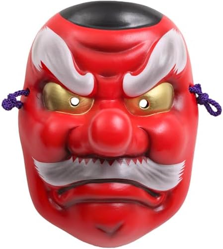 Amazon.com: ACE SHOCK Resin Japanese Noh Mask, Deluxe Scary