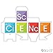 Fun Express Science Party Favor Boxes for Birthday (1 dozen) Party Supplies &n Decorations, Paper Boxes for Birthday Favors