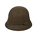 FUNOC Fashion New Women Vintage Wool Round Cloche Cap