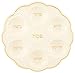 Lenox Judaic Blessings Seder Plate, White