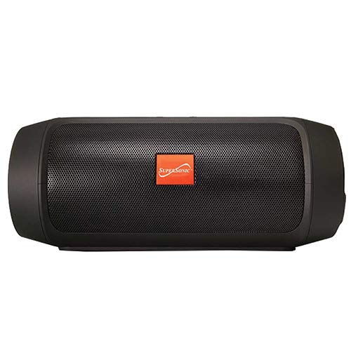 7-Inch Portable Bluetooth Rechargeable Speaker (Black)