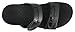 Vionic Women's Orthaheel Technology Women's Shore Slide, Black, 6 B(M) US