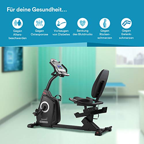 skandika-Liege-Ergometer-Recumbent-Bike-Veien-RB550-mit-Video-Events-und-Multiplayer-App-Handpulssessoren-32-computergesteuerte-Stufen-Liegeheimtrainer-fuer-zu-Hause-Sitzergometer