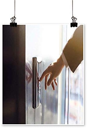 Artwork for Living Room Decorations Press Elevator Button fer Presses The Elevator Button re Button on Canvas Wall Art for Home,28"W x 52"L/1pc(Frameless)