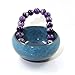 7th Element Handmade 10mm Round Beads Bracelet Stretch Bangle for Women Men Unisex 7