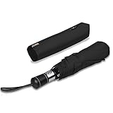 Umbrella,Travel Umbrella Saiveina 8 Ribs 210T Folding Waterproof Umbrellas Women and Men Auto Open Close Umbrella Black …