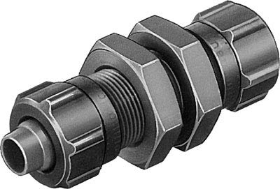 Festo 9389 SCK-PK-6-KU Bulkhead Quick Connector, Pack of 10