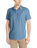 Columbia Men's Silver Ridge Lite Short Sleeve Shirt, Steel, Large