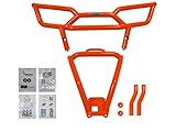 SuperATV Heavy Duty Rear Bumper for Polaris RZR XP