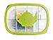 Snips, Green Tea Bag Airtight Storage Box with Removable Dividers, 11.22