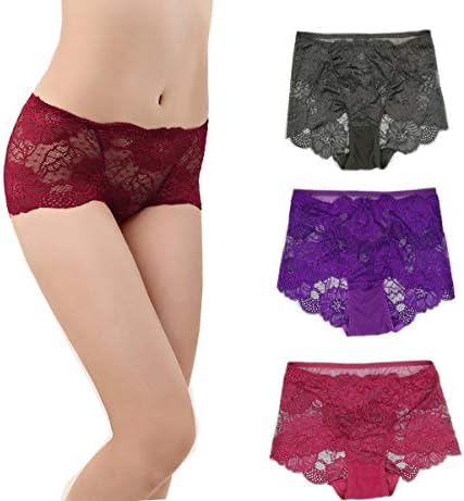 Women's Underwear Lace Underwear Hipster Panties Cotton/Spandex Multi Colors Panties