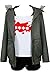 Cosplaysky Persona 5 Costume Futaba Sakura Shirt Coat Jacket Small Green
