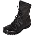 Mordenmiss Women's Side Zipper Leather Ankle Toe Cap Boot