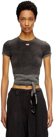 Diesel T-UNCUTIE-Long-OD-Q1 White | Amazon.com