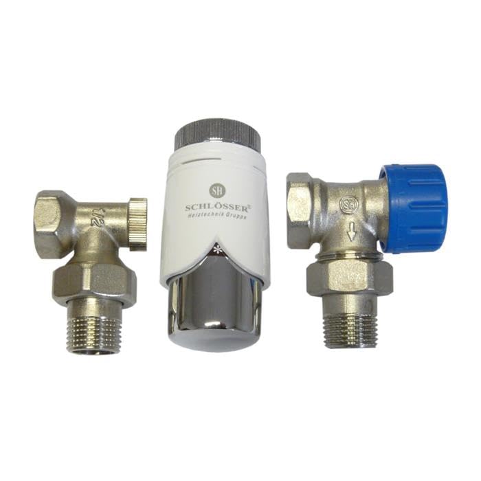 Ventilset Radiator Connection 90 ° Angle Connection