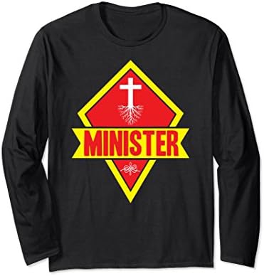 Unisex Minister Jesus Christian t-shirt Large Black
