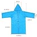Children Rain Ponchos, 2 Pack Portable Reusable Raincoats For 6-12 Years Old