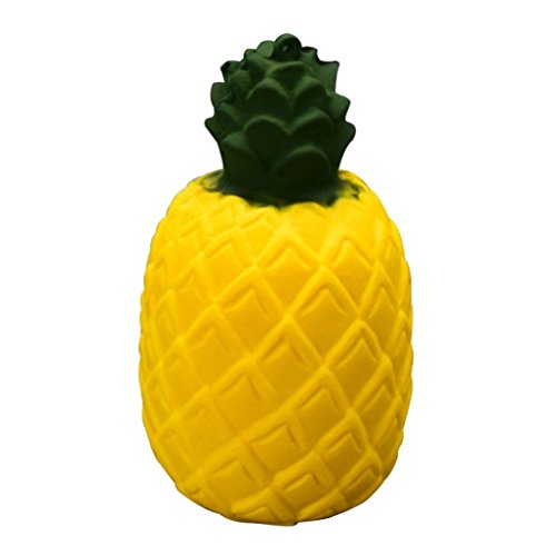Wakeu Squishy cake Jumbo Slow Rising Squeeze Toys Stress Reliever Toy (Pineapple / 6.5 CM)