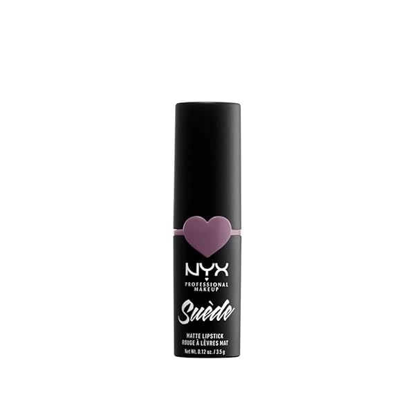 NYX SUEDE MATTE LIPSTICK, VIOLET SMOKE, 0.12 OUNCES