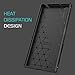 Sony Xperia XZ/XZs Case, MoKo Flexible TPU Bumper Slim Fit Case Carbon Fiber Design Lightweight Shockproof Back Cover for Sony Xperia XZ (2016) / XZs (2017) 5.2 Inch, Black