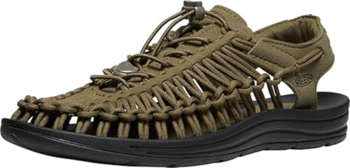 [キーン] サンダル UNEEK ユニーク メンズ DARK OLIVE/BLACK 27.5 cm