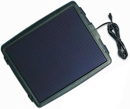Solar Battery Charger - 12v ideal for Cars, Caravans, Tents and Boats (4.8 Watt)