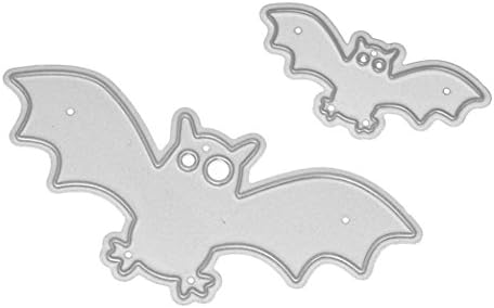 Happy Halloween Metal Cutting Dies Stencils Scrapbooking Embossing DIY Crafts (Bat)
