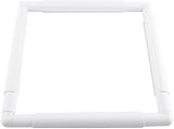 KIMISS Cross Stitch Frame Embroidery Clip Frame 27.9x27.9cm Plastic view 7