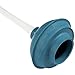 Kleen Freak Antibacterial Toilet Plunger with Holder – Advanced Germ Guard – Maximum Plunging Power