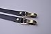 Wento Pair 24 inches Vinyl Leather Purses Straps with Thickened Lobster Clasp,Vinyl Leather Bag Handles,Replacement Purse Straps,Handbag Bag Wallet Straps WT101 (Black, Brushed Brass)