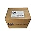(12 pack) 5 oz. Clear Glass Hot Sauce Bottle with Black Cap + Shrink Bands and Orifice Reducer