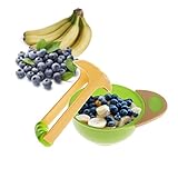 MASH AND SERVE BOWL SET - with Bonus Fork and Spoon | Make Your Own Homemade Baby Food | Fresh Food Baby Feeding | BPA Free