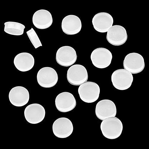 COCODE 20PCS Soft Silicone Flute Plugs Open Hole Plug Flutes Instrument Repair Parts Accessories, 7mm x 3mm - Thumbnail 2