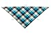 JIIANERY Pet Heroic 2Pcs-4Styles Pet Dog Cat Bandana Square Bibs Scarf Pet Dog Cat Kerchief Neckerchief Set Accessories Suitable for Medium&Large Pet Dog Cat