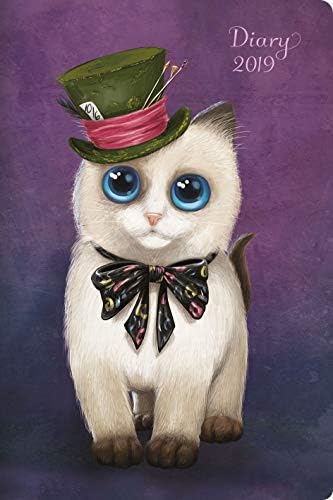 Gorjuss 2019 Pocket Diary - Hatter Cat (Total 90 Pages)