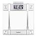 VonHaus Body Fat Scales 400lb Weight Capacity, Hydration Monitor, Composition Analyser, Bathroom Scales, Silver