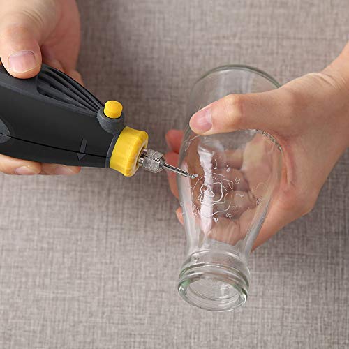 DETLEV PRO Rotary Tool Kit with 100 Accessories, 7 Variable Speed with Flexible Shaft for Cutting Sanding and Polishing, RTM4132-10E - Thumbnail 7