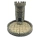 Amatolo Large Dice Tower for Dungeons & Dragons , 3D RPG Dice Castle. (Tower with Tray 1A)