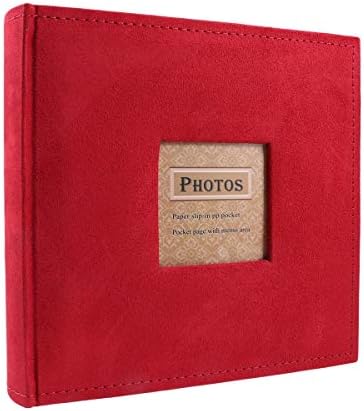 JYSL Album Photo Waterproof DIY Velvet Interstitial Family Memory Scrapbook Album For Storaging Memos Messages (Color