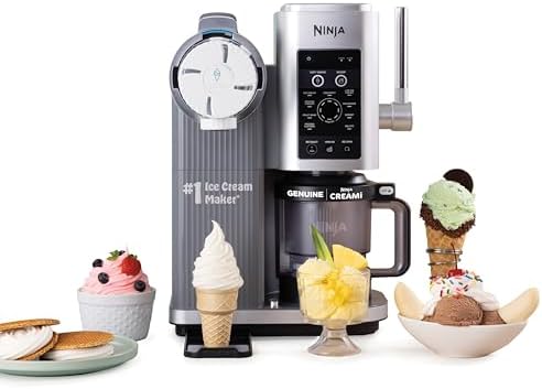 Amazon.com: Ninja CREAMi NC300 Series & Deluxe Cookbook: 100+ High